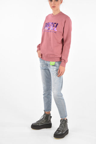 Printed F-ANG Crewneck Sweatshirt