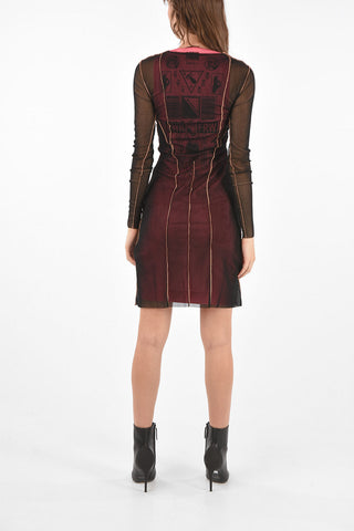 D-VINA Dress with visible stitching
