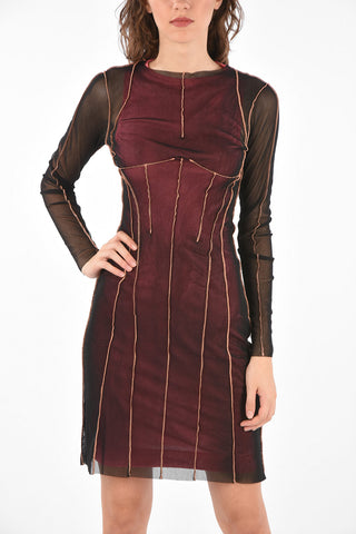 D-VINA Dress with visible stitching