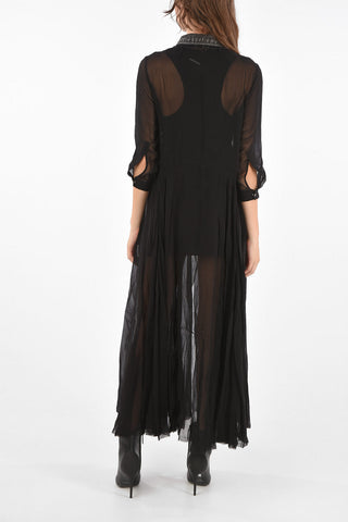 Vestito D-RAHAN-A con zip frontale