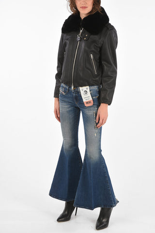 Leather L-LIV jacket 