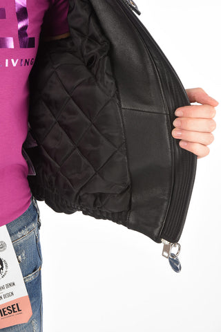 Leather L-LIV jacket 