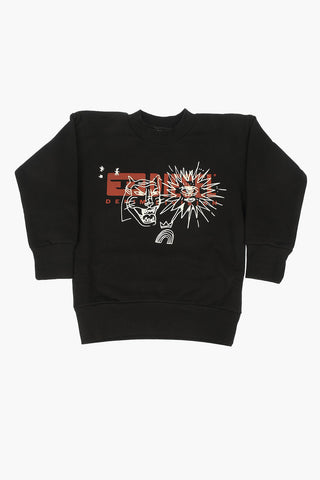 printed SUNG OVER sweatshirt