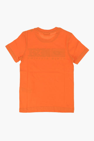 embroidered TJUSTDIVISION t-shirt