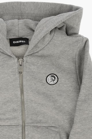 felpa hoodie SROGER con chiusura zip