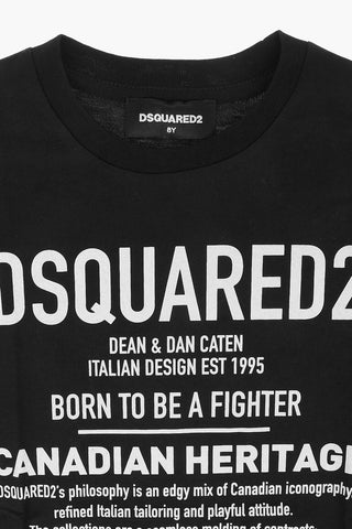 T-shirt Girocollo Stampata