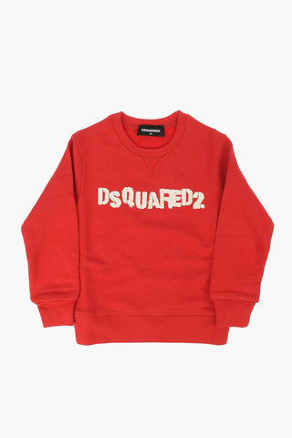 Crew-neck Sweatshirt with Logo-print