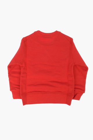 Crew-neck Sweatshirt with Logo-print