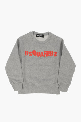 Crew-Neck Sweatshirt with Print
