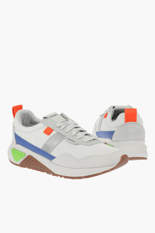 Sneakers S-KB LOW RUN in Pelle e Tessuto