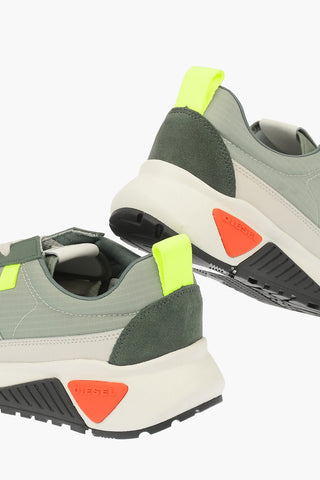 Fabric and Leather S-KB LOW RUN Sneakers
