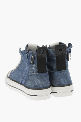 Denim S-ASTICO MID ZIP W  High Sneakers 