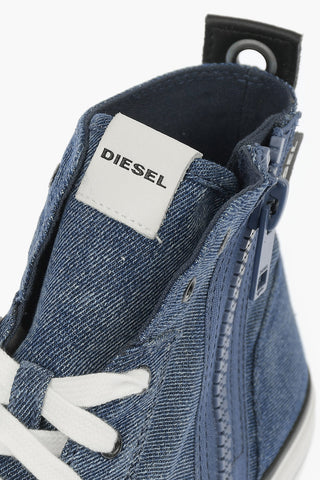 Denim S-ASTICO MID ZIP High Sneakers