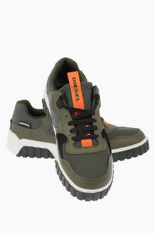 Fabric and Leather S-RUA LOW SK Sneakers