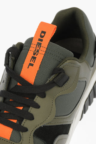 Fabric and Leather S-RUA LOW SK Sneakers