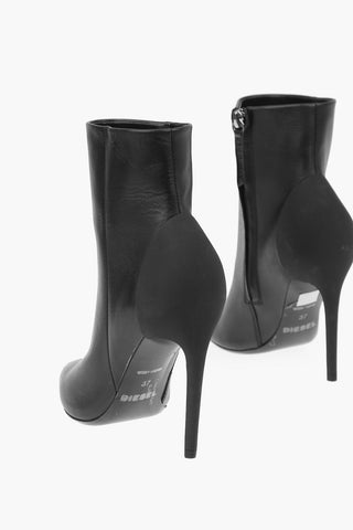 11cm Leather D-SLANTY HABZ Ankle Boot