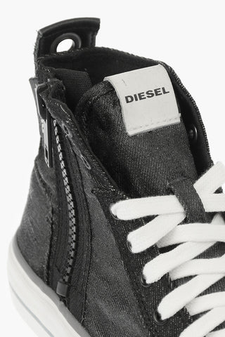 Denim S-ASTICO MID ZIP W High Sneakers