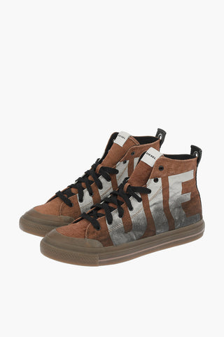 Canvas S-ASTICO MC Sneakers with Logo