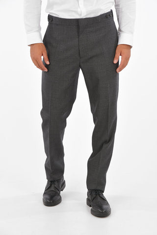 Virgin Wool Notch Lapel Suit