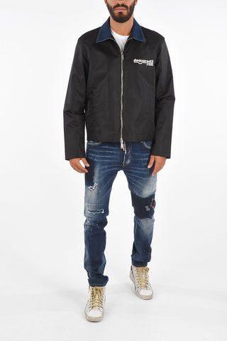 Logo Printed 2 Pocket Bomber