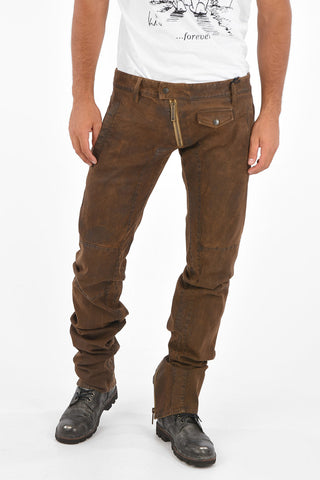 Low-Waist BIKER Straight Fit Jeans 20 Cm