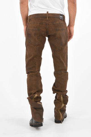 Low-Waist BIKER Straight Fit Jeans 20 Cm
