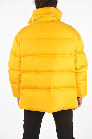 BORN TO BE A FIGHTER Removable Hood CANADIAN HERITAGE Down Jacket