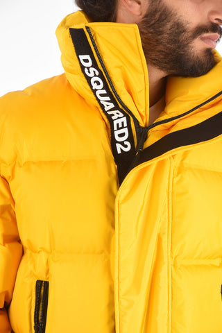 BORN TO BE A FIGHTER Removable Hood CANADIAN HERITAGE Down Jacket