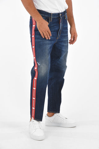 Logo Side Band BRAD Regular Fit Jeans 18 Cm