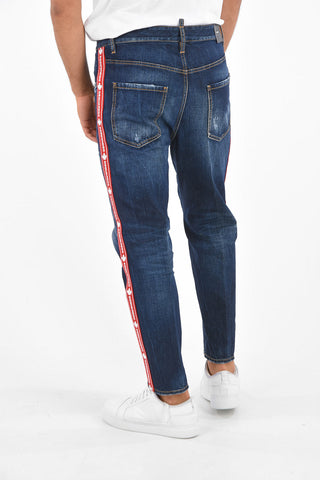 Logo Side Band BRAD Regular Fit Jeans 18 Cm
