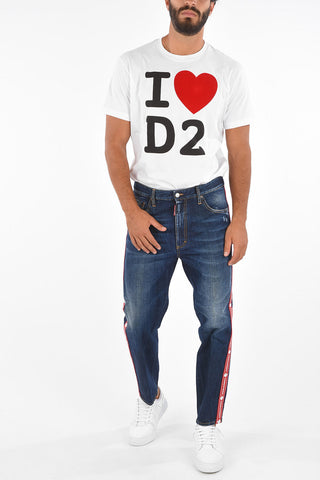Logo Side Band BRAD Regular Fit Jeans 18 Cm