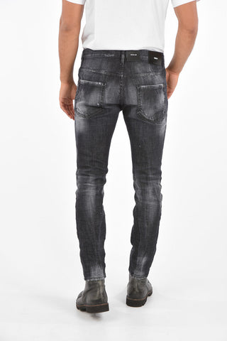 Stretch Cotton SKATER Jeans 16 Cm