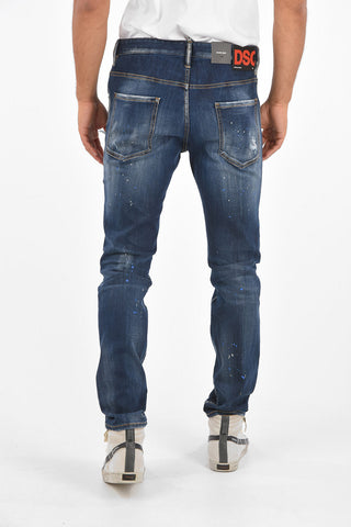Distressed SKATER Slim Fit Jeans 17 Cm