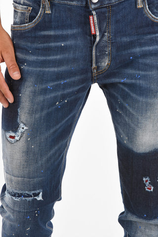 Distressed SKATER Slim Fit Jeans 17 Cm