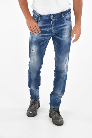 Jeans Dritti COOL GUY FIT Effetto Délavée