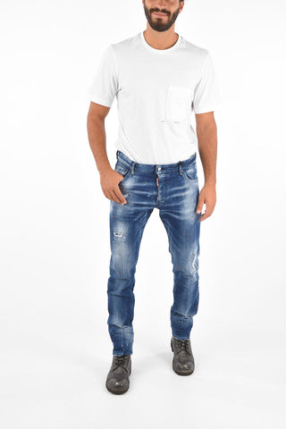 Jeans Dritti COOL GUY FIT Effetto Délavée