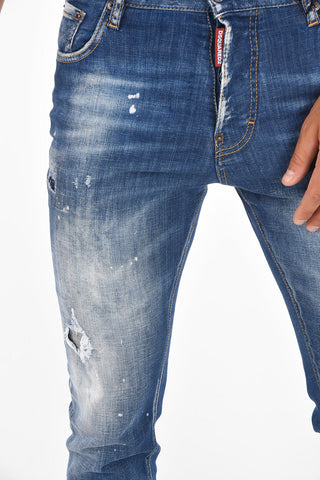 Distressed SEXY MERCURY Slim Fit Jeans 16 Cm
