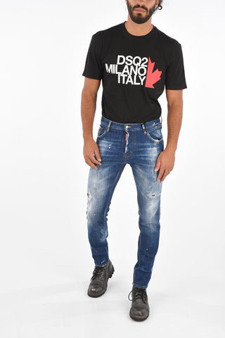 Distressed SEXY MERCURY Slim Fit Jeans 16 Cm