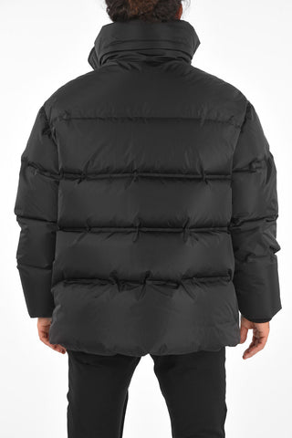 BORN TO BE A FIGHTER Removable Hood CANADIAN HERITAGE Down Jacket