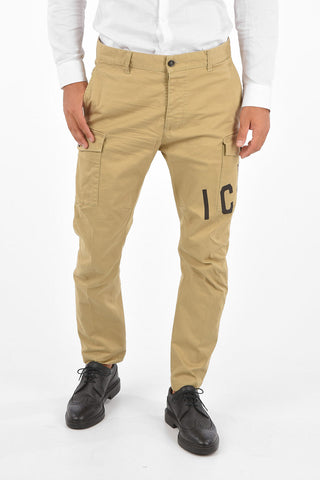 ICON Logo Printed SEXY FIT Cargo Pants