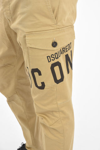 ICON Logo Printed SEXY FIT Cargo Pants