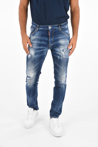 Distressed SEXY MERCURY Slim Fit Jeans 16 Cm