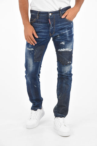 Jeans COOL GUY Distressed con Passanti 17 Cm