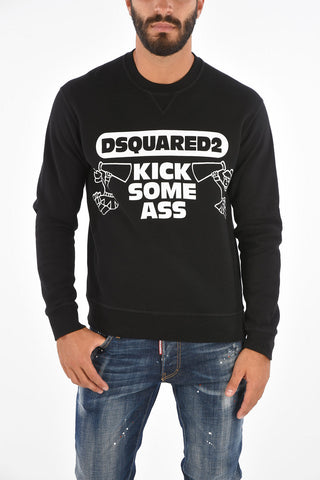 ICON Crew-Neck KICK SOME ASS Sweatshirt