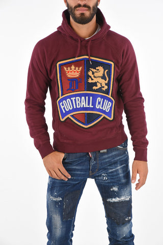 Maxi Embroidered FOOTBALL CLUB Hoodie
