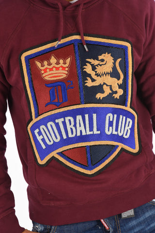 Maxi Embroidered FOOTBALL CLUB Hoodie