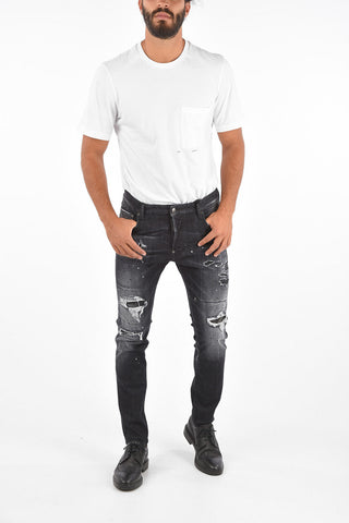 Distressed SKATER Slim Fit Jeans 16 Cm