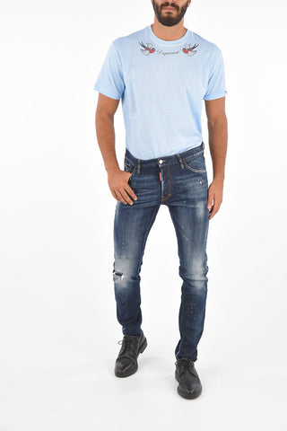 Distressed COOL GUY Slim Fit Jeans 16 Cm