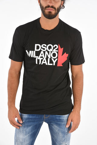 Printed COOL FIT Crew-Neck T-Shirt