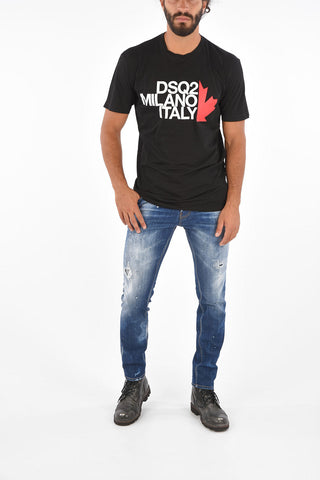 Printed COOL FIT Crew-Neck T-Shirt